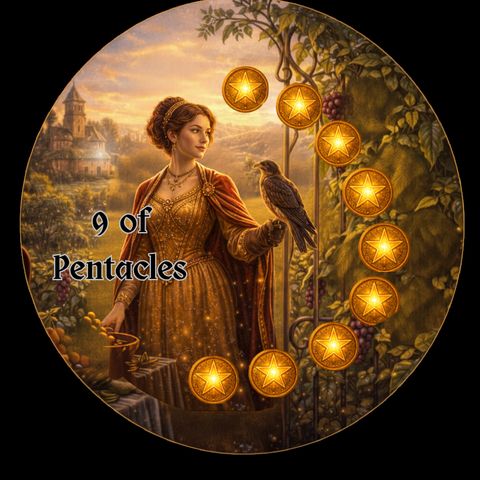 Nine of Pentacles